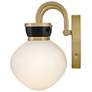 Thumbnail4 of Lark Lucy Bath Small Two Light Vanity 15.5" Lacquered Brass more views