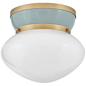 Image5 of Lark Lucy Foyer Small Flush Mount Lacquered Brass more views