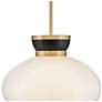 3_Lark Lucy Interior Medium Pendant 15" Black more views