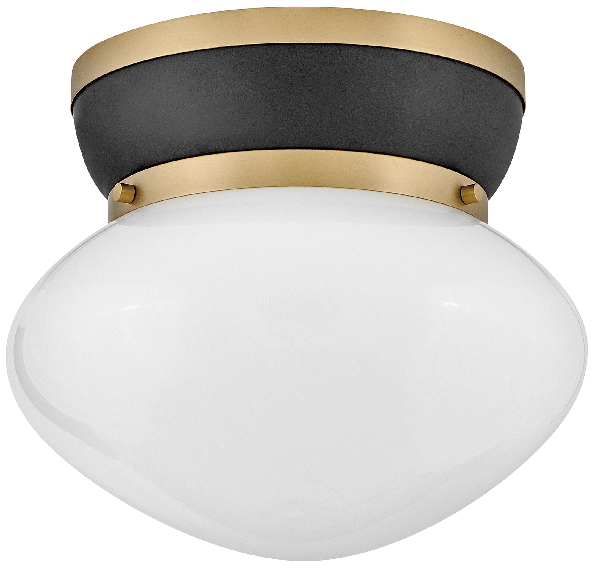 Image 2 Lark Lucy Interior Small Flush Mount 12" Black more views