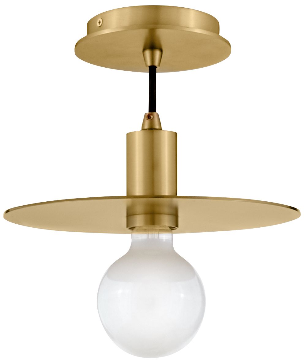 Image 2 Lark Lulu Interior Small Convertible Pendant 4" Lacquered Brass more views