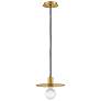 1_LARK LULU Medium Convertible Pendant Lacquered Brass
