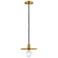 LARK LULU Medium Convertible Pendant Lacquered Brass