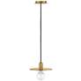 3_LARK LULU Medium Convertible Pendant Lacquered Brass more views
