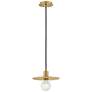6_LARK LULU Medium Convertible Pendant Lacquered Brass more views