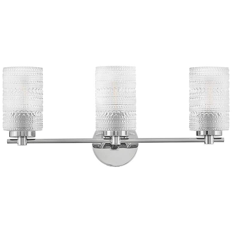 Image 2 Lark Mabel Bath Medium Three Light Vanity 24.5" Chrome more views