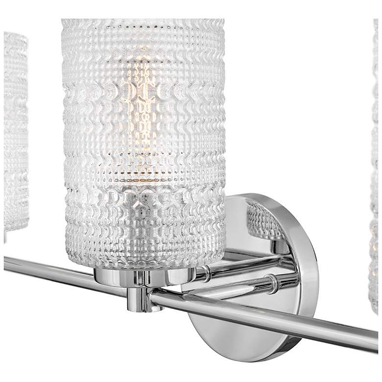 Image 3 Lark Mabel Bath Medium Three Light Vanity 24.5" Chrome more views