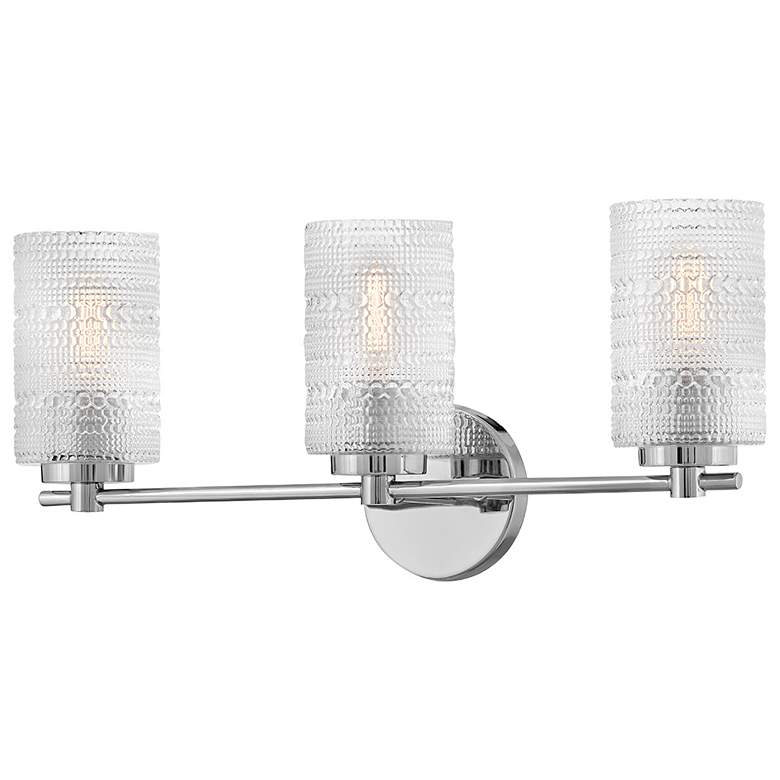 Image 7 Lark Mabel Bath Medium Three Light Vanity 24.5" Chrome more views