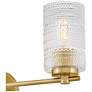 4_Lark Mabel Bath Medium Three Light Vanity 24.5" Lacquered Brass more views