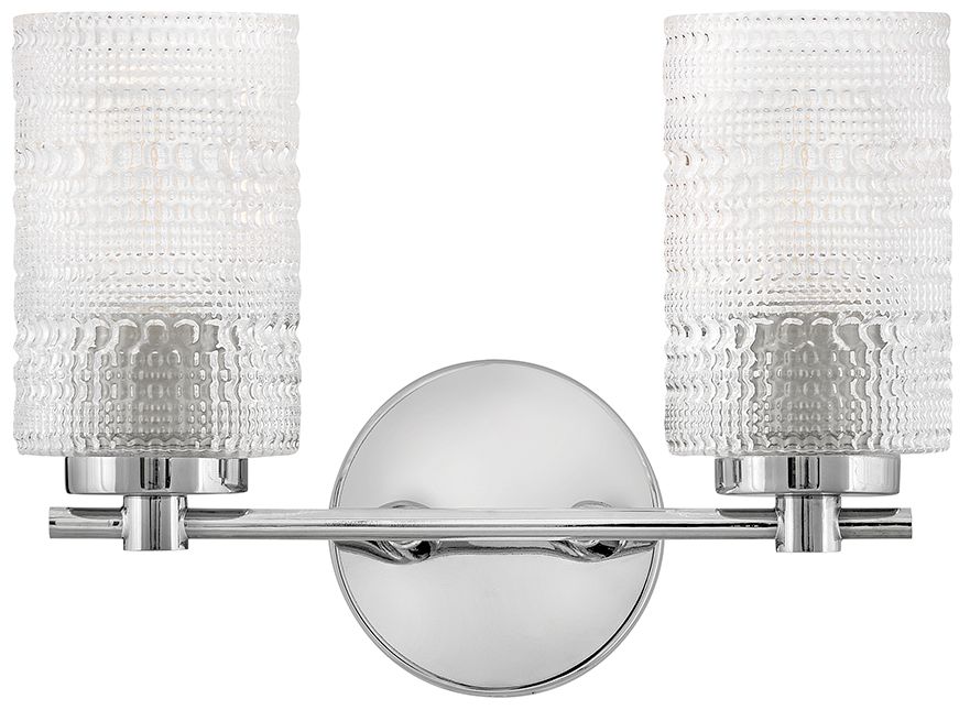 Image 2 Lark Mabel Bath Small Two Light Vanity 14" Chrome more views