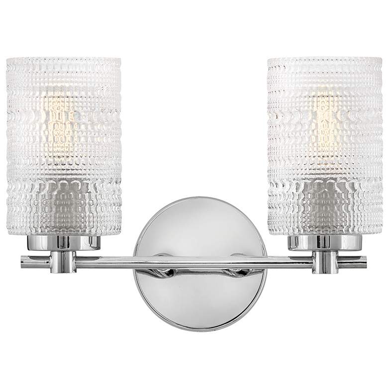 Image 1 Lark Mabel Bath Small Two Light Vanity 14" Chrome