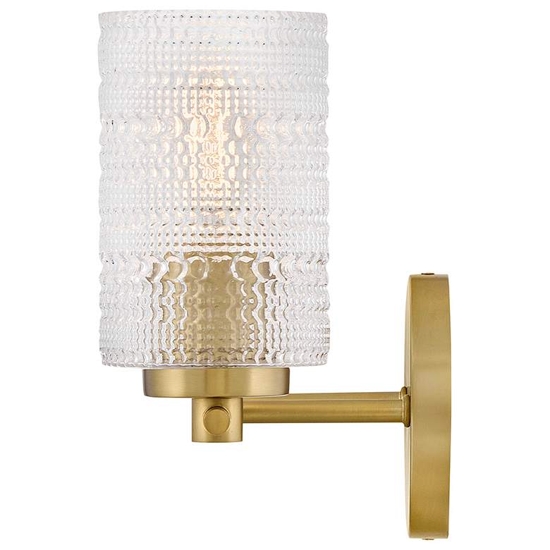 Image 4 Lark Mabel Bath Small Two Light Vanity 14" Lacquered Brass more views