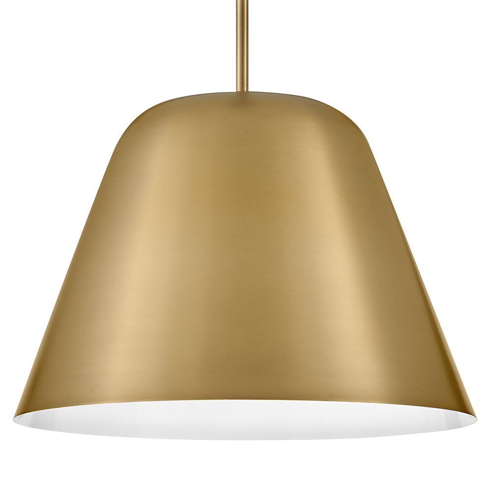 Lark Madi Interior Large Pendant 16" Lacquered Brass