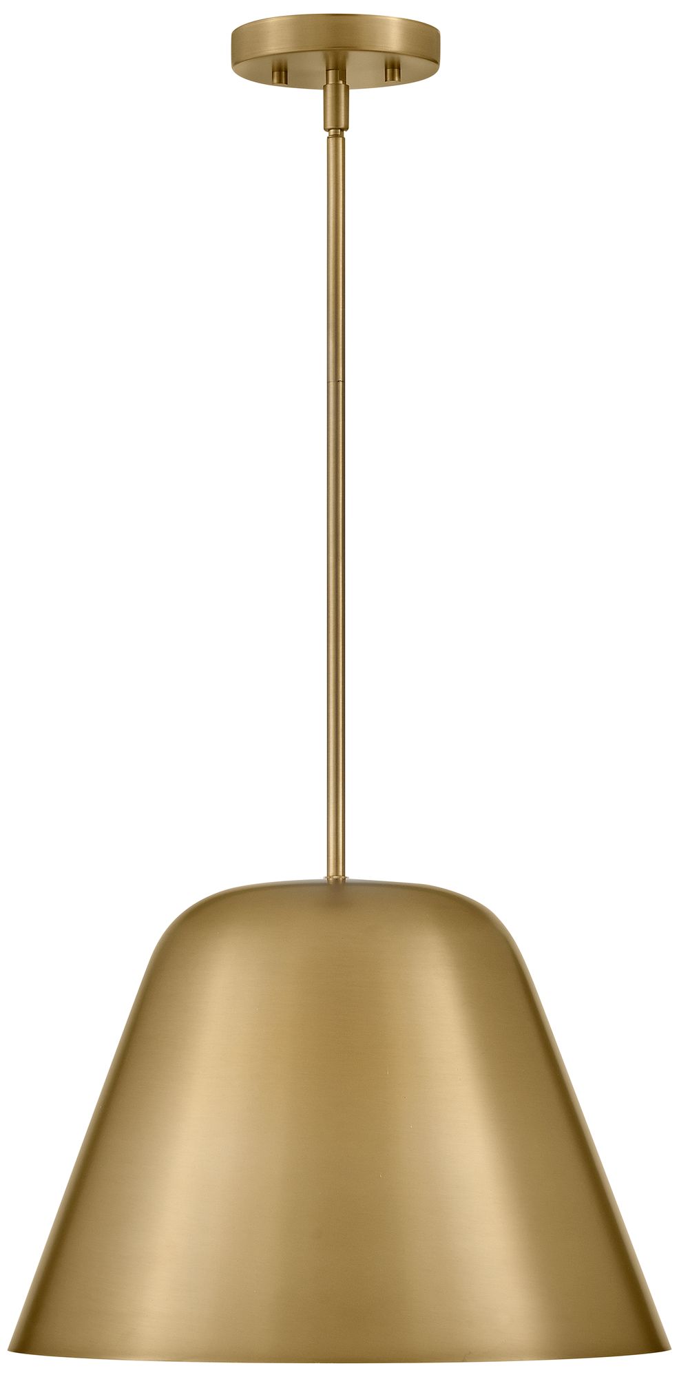 Image 3 Lark Madi Interior Large Pendant 16" Lacquered Brass more views