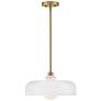 1_Lark Maisie Pendant Medium Pendant Lacquered Brass