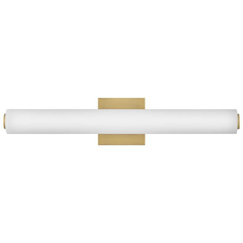 Image 1 Lark Marti Bath Large Led Vanity Lacquered Brass