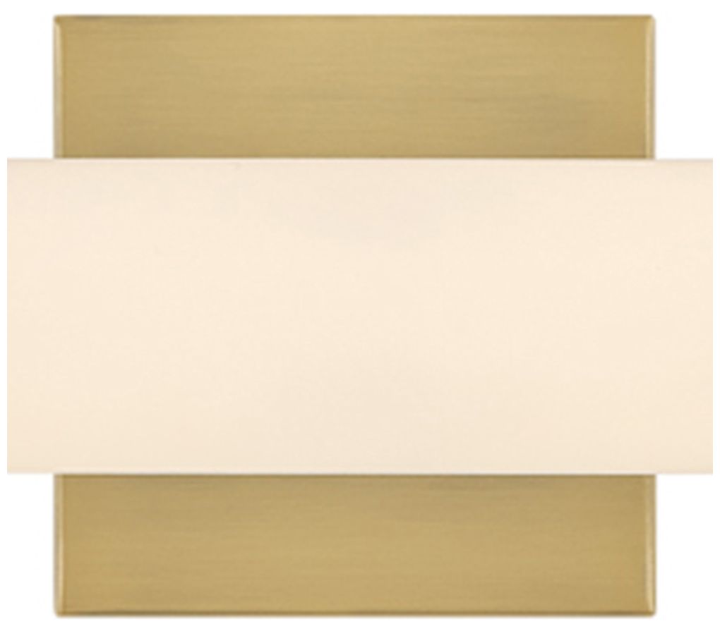 Lark Marti Bath Large Led Vanity Lacquered Brass