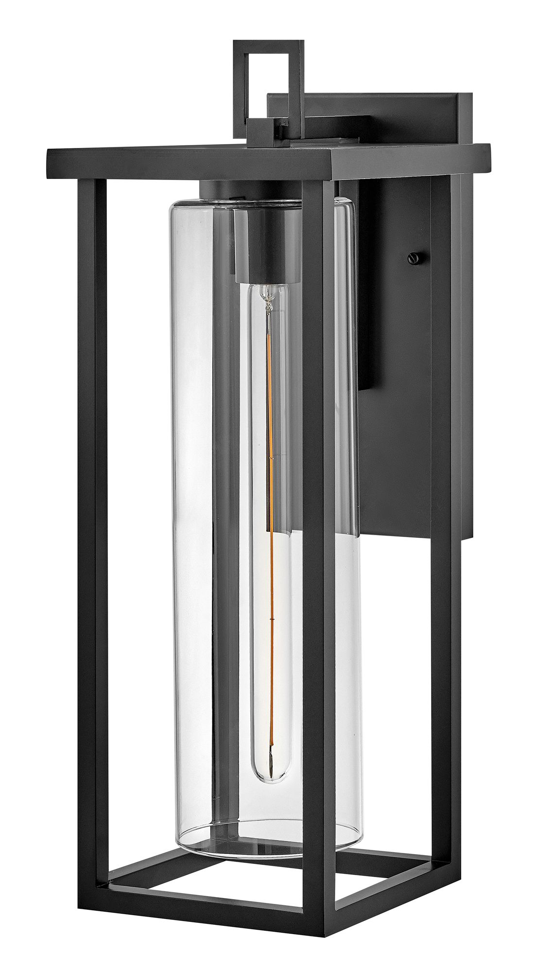 Image 2 Lark Mateo Outdoor Large Wall Mount Lantern 24" Black more views