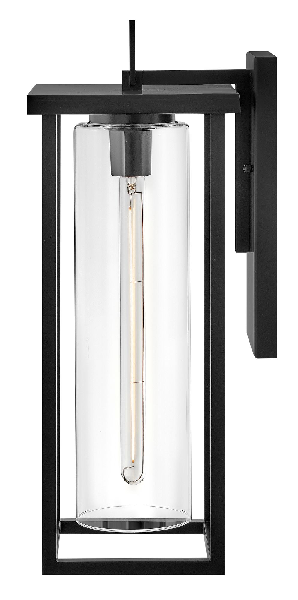 Image 5 Lark Mateo Outdoor Large Wall Mount Lantern 24" Black more views