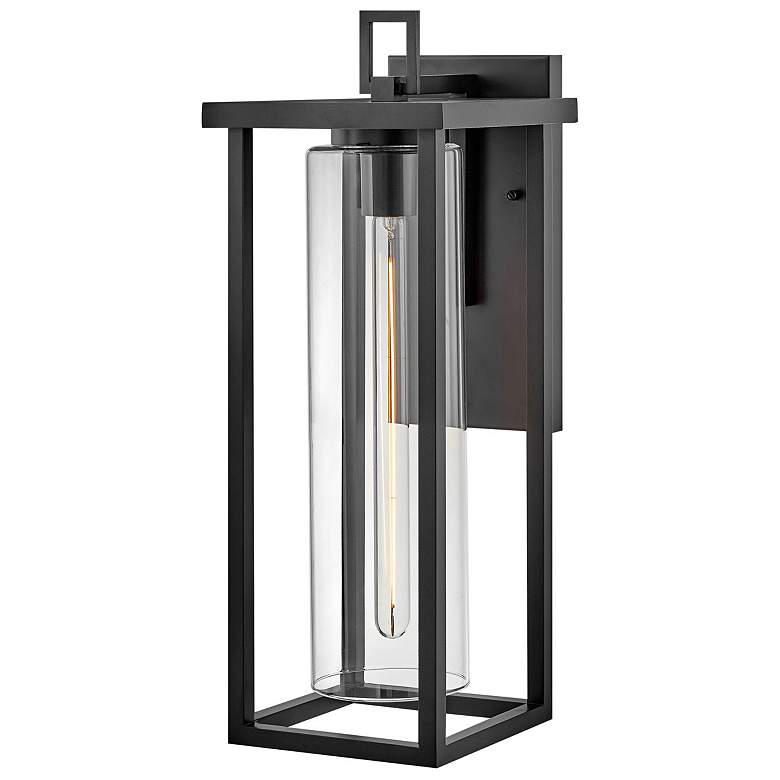Image 1 Lark Mateo Outdoor Large Wall Mount Lantern Black