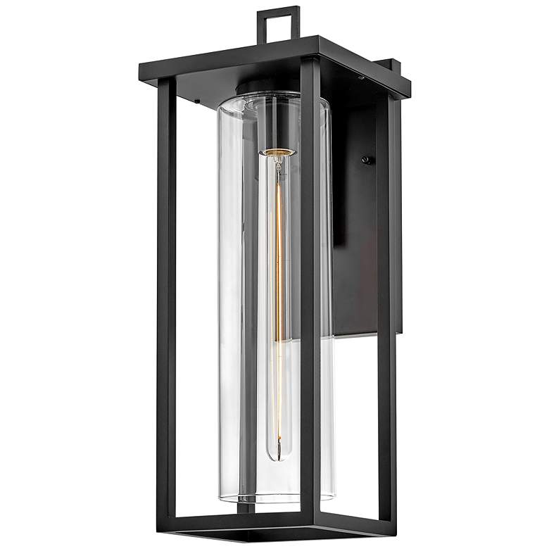 Image 3 Lark Mateo Outdoor Large Wall Mount Lantern Black more views