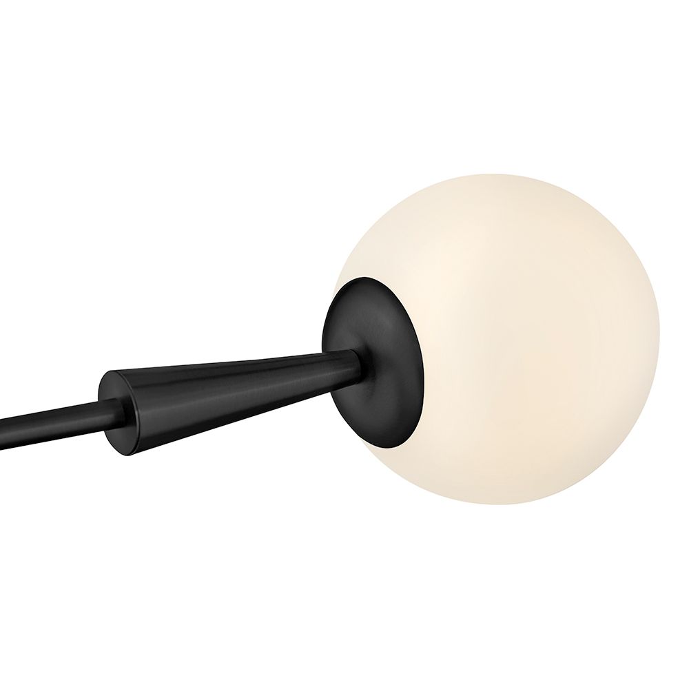 Lark Maude Interior Medium Single Tier Chandelier 32.25" Black