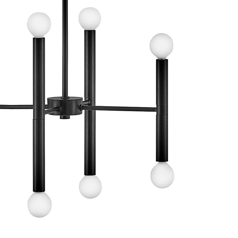 Image 5 Lark Millie 39" Wide Black 16-Light Linear Pendant more views