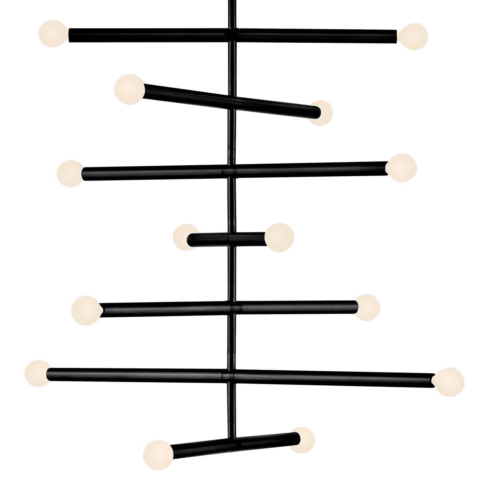 Image 6 Lark Millie Interior Large Multi Tier Chandelier 31.5" Black more views