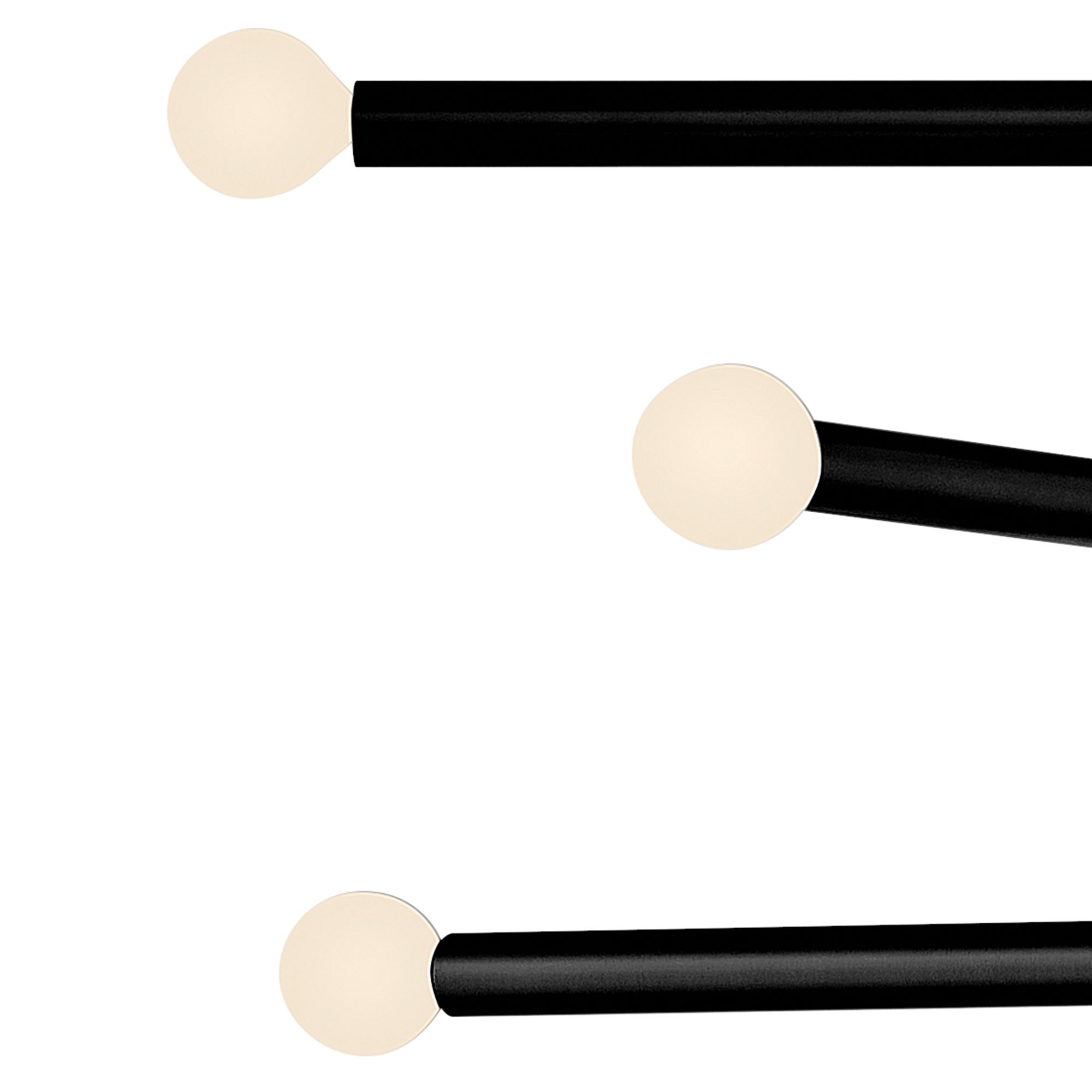 Image 7 Lark Millie Interior Large Multi Tier Chandelier 31.5" Black more views