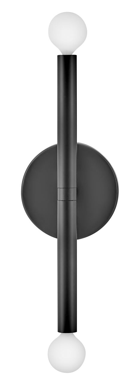 Image 4 Lark Millie Interior Medium Two Light Tall Sconce 14" Black more views