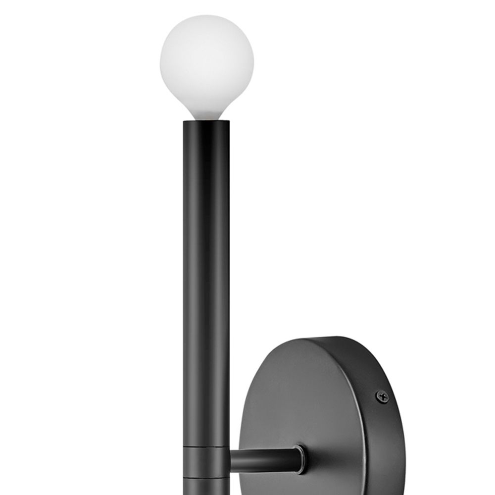 Image 7 Lark Millie Interior Medium Two Light Tall Sconce 14" Black more views