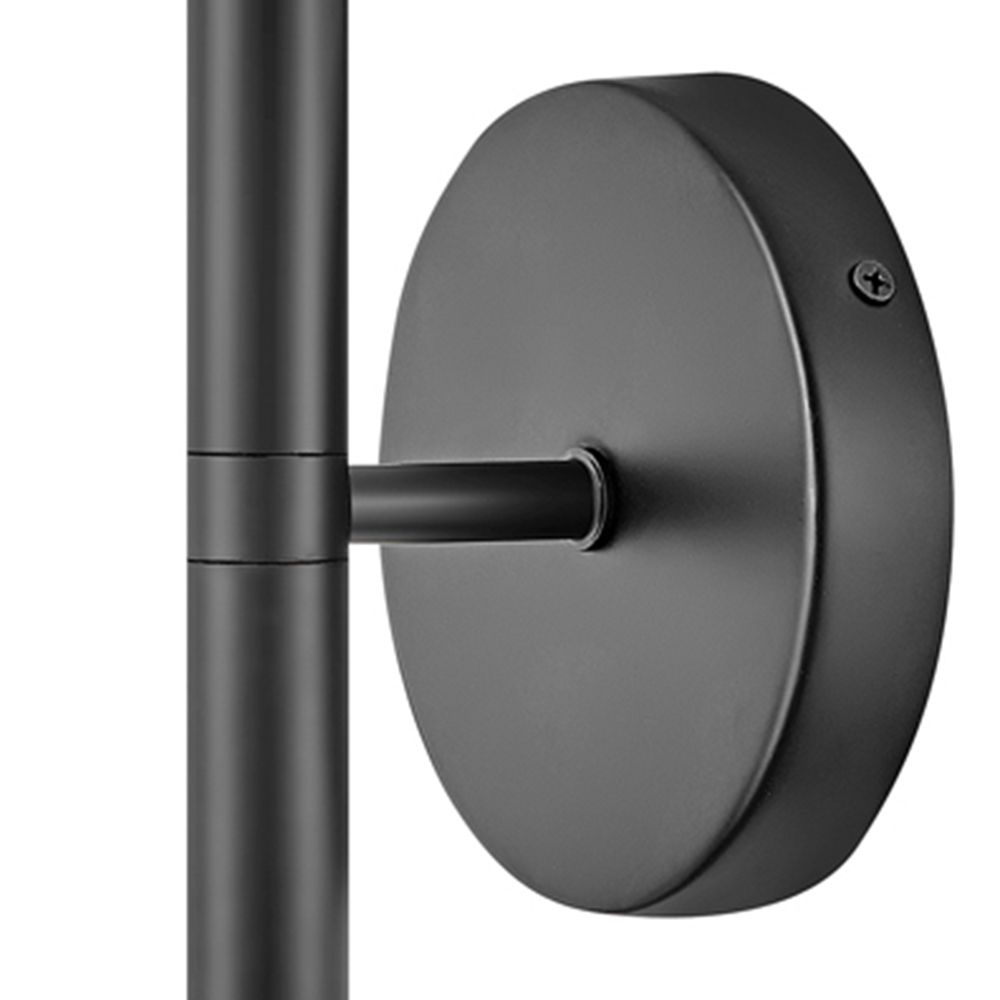 Lark Millie Interior Medium Two Light Tall Sconce 14" Black