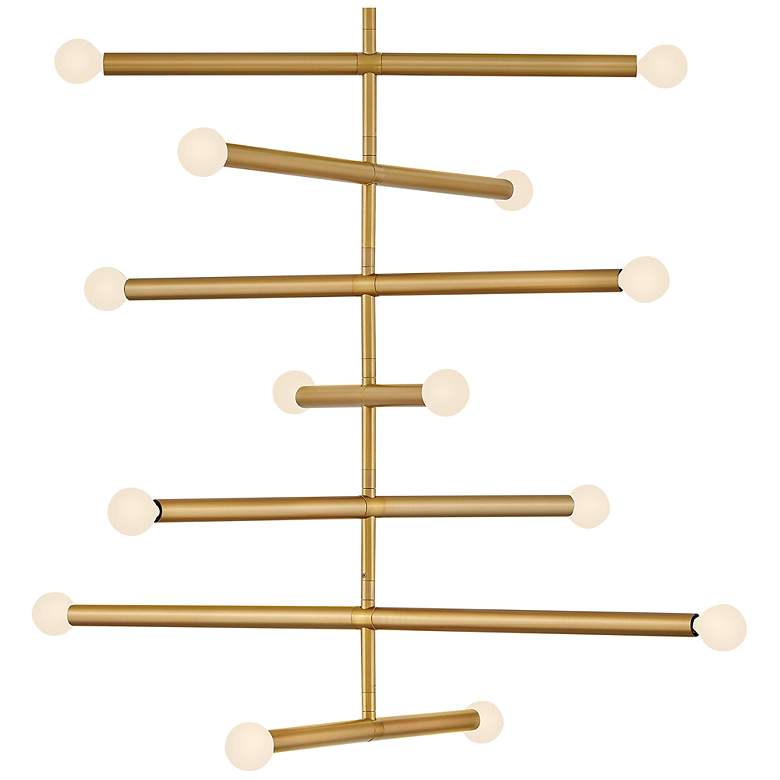 Image 6 Lark Millie Large Multi Tier Lacquered Brass more views