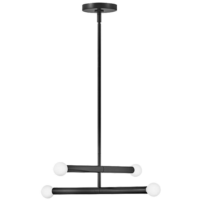 Image 1 Lark-Millie Pendant-Four Light Convertible Pendant-Black