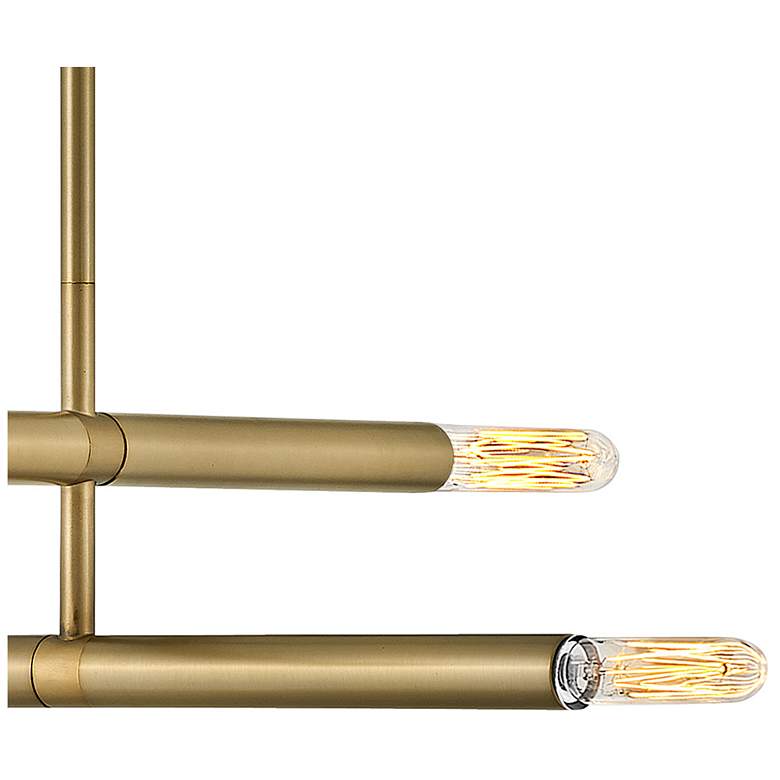 Image 5 Lark-Millie Pendant-Four Light Convertible Pendant-Lacquered Brass more views