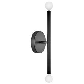 Image1 of Lark-Millie Sconce-Two Light Tall Sconce-Black