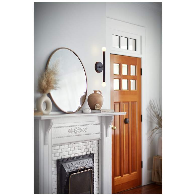 Image 2 Lark-Millie Sconce-Two Light Tall Sconce-Black more views