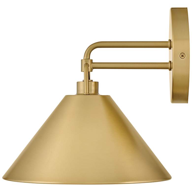 Image 4 Lark Milo Small Single Light Sconce Lacquered Brass more views