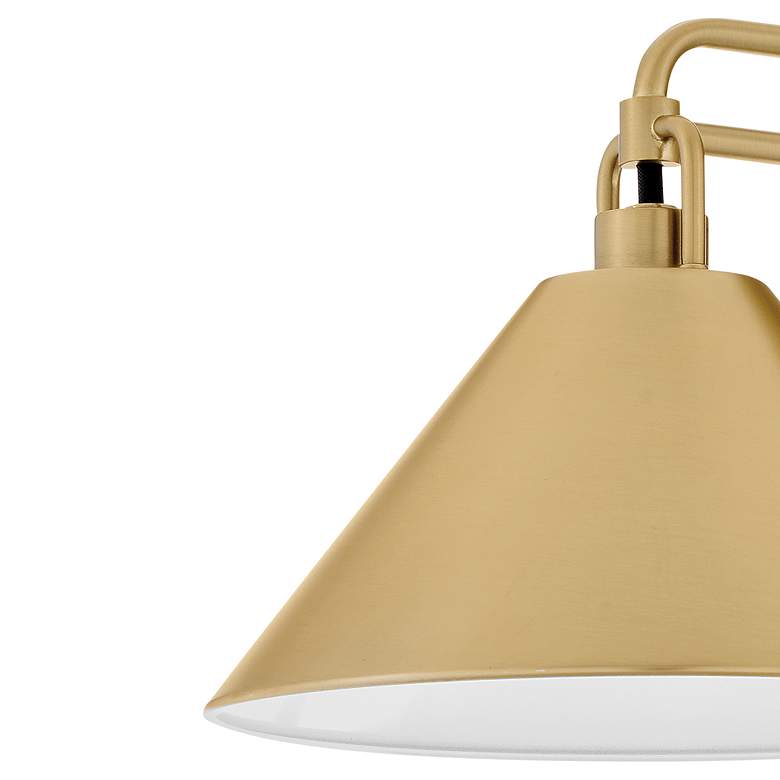 Image 6 Lark Milo Small Single Light Sconce Lacquered Brass more views
