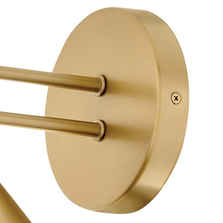 Image 7 Lark Milo Small Single Light Sconce Lacquered Brass more views