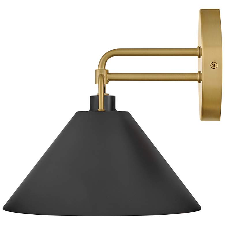 Image 4 Lark Milo Small Single Light Sconce Lacquered Brass more views