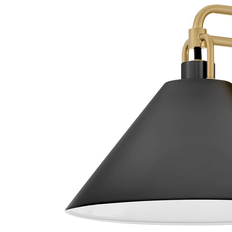 Image 6 Lark Milo Small Single Light Sconce Lacquered Brass more views