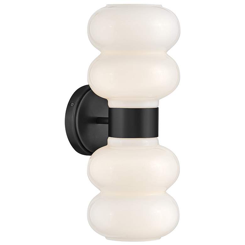 Image 1 Lark Nadia Interior Medium Two Light Sconce 6.5" Black