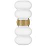Thumbnail2 of Lark Nadia Interior Medium Two Light Sconce 6.5" Lacquered Brass more views