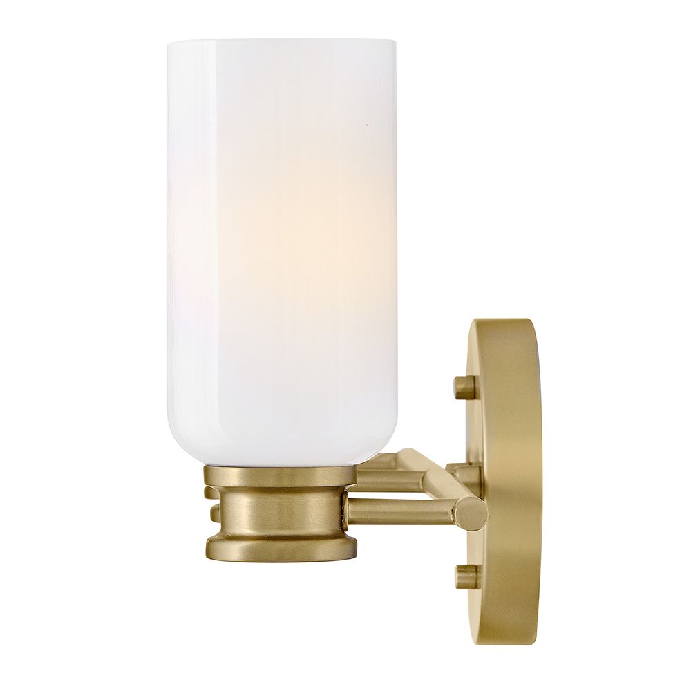 Image 5 Lark Naomi Bath Medium Three Light Vanity 24" Lacquered Brass more views