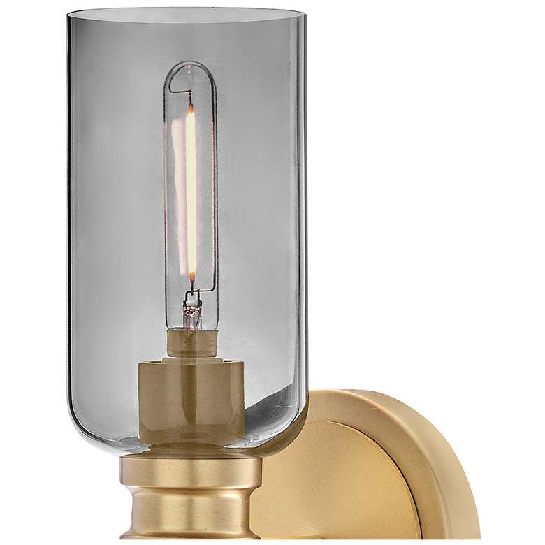 Image 5 Lark Naomi Bath Medium Two Light Sconce 5" Lacquered Brass more views