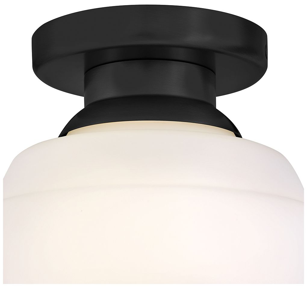 Image 3 Lark Penny Extra Small Flush Mount 9" Black more views