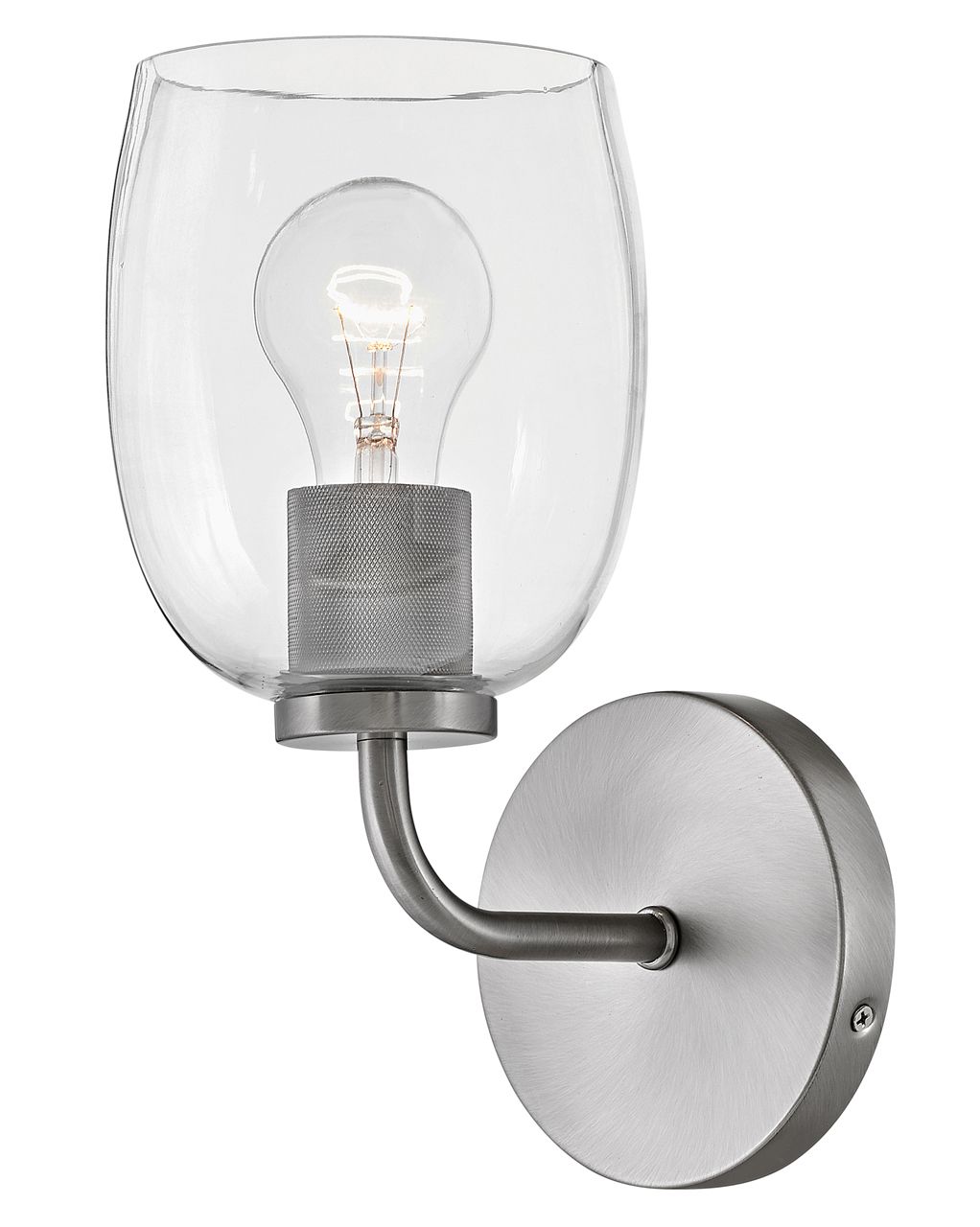 Lark-Percy Bath-Single Light Vanity-Antique Nickel