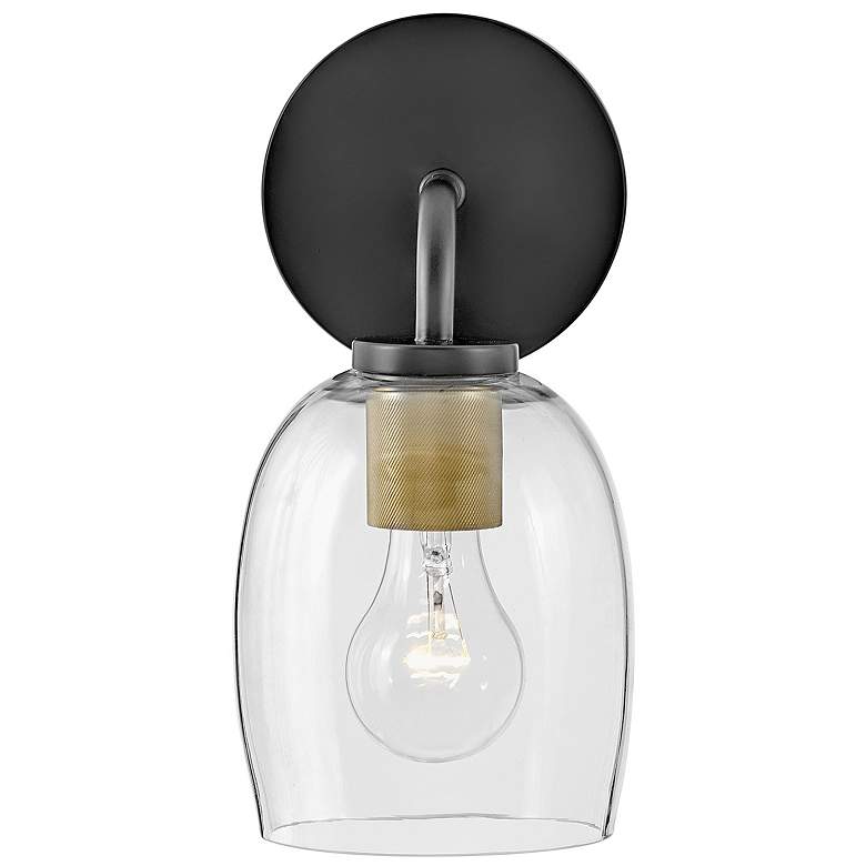 Image 2 Lark-Percy Bath-Single Light Vanity-Black-Lacquered Brass more views