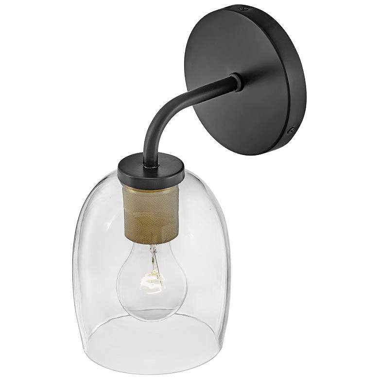 Image 4 Lark-Percy Bath-Single Light Vanity-Black-Lacquered Brass more views